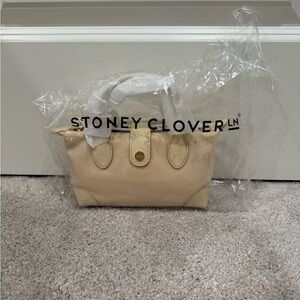 Stoney Clover Lane Pouchette Crossbody Sand NWT